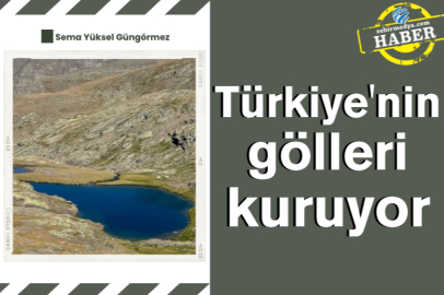 Türkiye'nin gölleri kuruyor