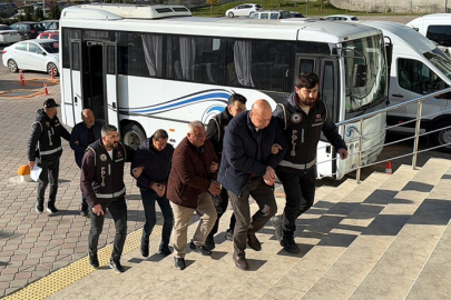 Kırıkkale'de "usulsüz sağlık raporu" operasyonunda yakalanan 18 şüpheli adliyede