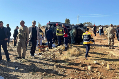 Mardin'de trafik kazasında 4 kişi hayatını kaybetti, 4 kişi yaralandı
