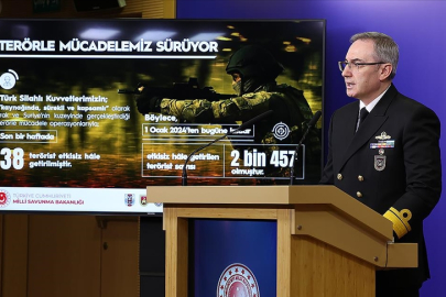 MSB: Irak ve Suriye'nin kuzeyinde son bir haftada 38 terörist etkisiz hale getirildi