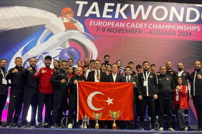 "Yıldız" tekvandocular, Avrupa şampiyonu oldu
