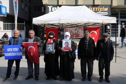 Muşlu aileler DEM Parti binası önündeki eylemlerini sürdürdü