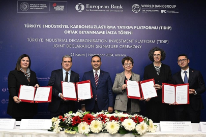 Türkiye Endüstriyel Karbonsuzlaştırma Yatırım Platformu için imzalar atıldı