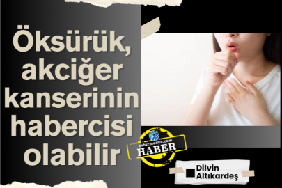 Öksürük, akciğer kanserinin habercisi olabilir