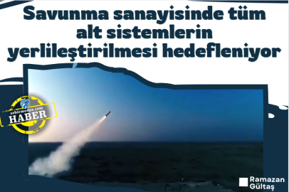 Savunma sanayisinde tüm alt sistemlerin yerlileştirilmesi hedefleniyor