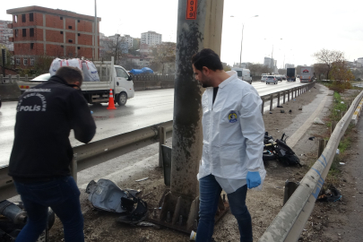 İki motosiklet çarpıştı: 1 ölü, 1 yaralı