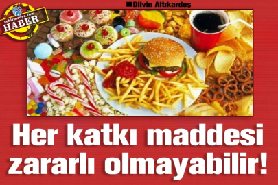 Her katkı maddesi zararlı olmayabilir!