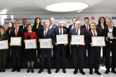 Türkiye'den 13 belediye Avrupa Yönetişim Mükemmelliği Markası aldı