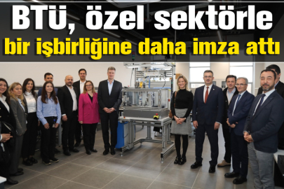 BTÜ, özel sektörle bir işbirliğine daha imza attı