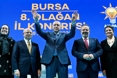 Erdoğan: "Bursa'mız, üretimin ve emeğin lokomotifidir"