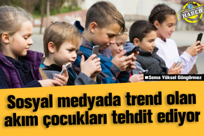 Sosyal medyada trend olan akım çocukları tehdit ediyor