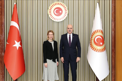 TBMM Başkanı Kurtulmuş, AB Dış İlişkiler ve Güvenlik Politikası Yüksek Temsilcisi Kallas'ı kabul etti
