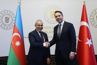 Bakan Alparslan Bayraktar, Azerbaycan Ekonomi Bakanı Mikayıl Cabbarov ile görüştü
