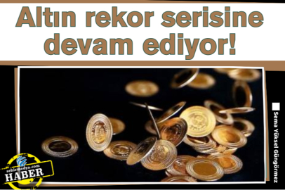 Altın rekor serisine devam ediyor!