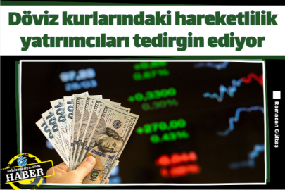 Döviz kurlarındaki hareketlilik yatırımcıları tedirgin ediyor