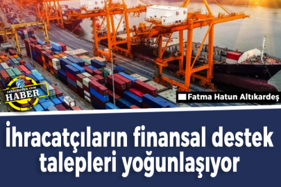 İhracatçıların finansal destek talepleri yoğunlaşıyor