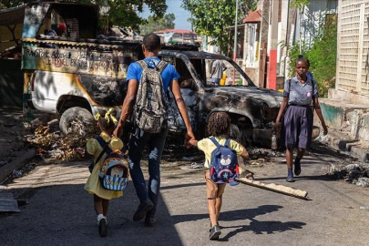 BM, çete şiddetinin yaşandığı Haiti'de 1,3 milyon kişinin yerinden edildiğini bildirdi