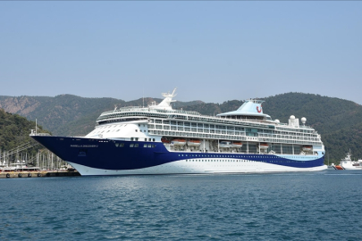 “Marella Discovery 2" kruvaziyeri ile Marmaris'e 1840 turist geldi