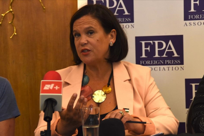 İrlandalı milliyetçi Sinn Fein lideri McDonald: "ABD, Filistin konusunda yanlış tarafta duruyor"