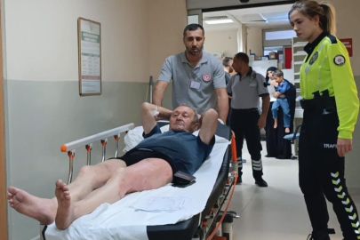 Üzerine kaynar su dökülen adam hastanelik oldu