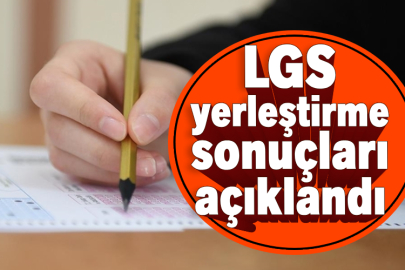 LGS yerleştirme sonuçları açıklandı