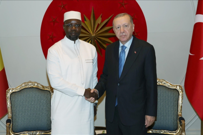 Cumhurbaşkanı Erdoğan, Senegal Başbakanı Sonko'yu kabul etti