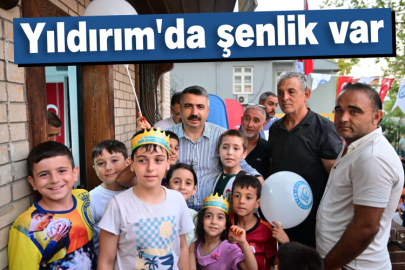 Yıldırım'da Şenlik Var