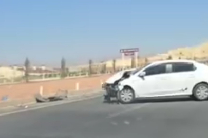 Otomobil ile hafif ticari araç çarpıştı: 3 yaralı