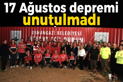 17 Ağustos depremi unutulmadı