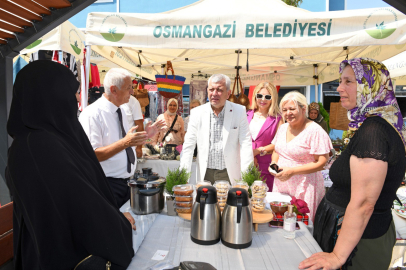 Osmangazi 'Kadın Girişimciler Sokağı' üçüncü kez kapılarını açtı