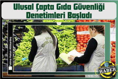 Ulusal Çapta Gıda Güvenliği Denetimleri Başladı