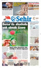BURSA ŞEHİR GAZETESİ 27.08.2025