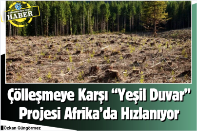 Çölleşmeye Karşı “Yeşil Duvar” Projesi Afrika’da Hızlanıyor