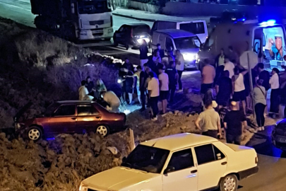 Damadının aracıyla kaçan adam tarlaya uçtu