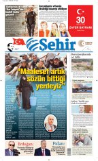 BURSA ŞEHİR GAZETESİ 30.08.2025
