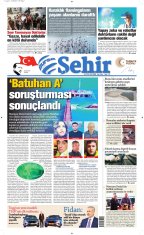 BURSA ŞEHİR GAZETESİ 13.09.2025
