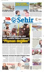 BURSA ŞEHİR GAZETESİ 19.09.2025