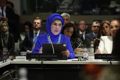 Emine Erdoğan, New York'ta "Anadolu kültürü", "Sıfır Atık Mavi", "aile" ve "sağlık" konularında yoğun temaslarda bulundu