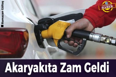 Akaryakıta Zam Geldi