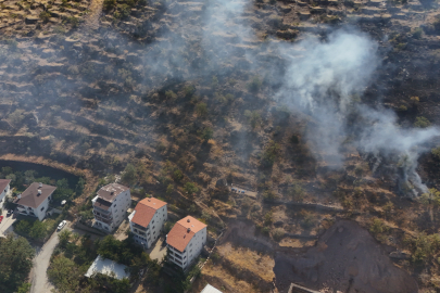 Patlıcan közlerken ormanı yakan şahıs yakalandı: 1 gözaltı