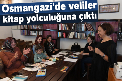 Osmangazi'de veliler kitap yolculuğuna çıktı