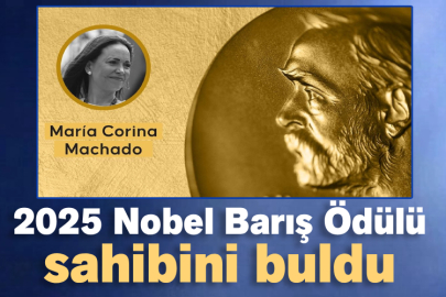 2025 Nobel Barış Ödülü sahibini buldu