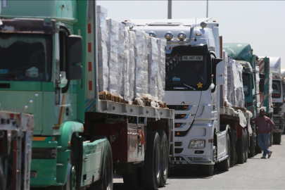 BM: 170 bin tonluk gıda, ilaç ve diğer malzemeler Gazze için hazır bekliyor