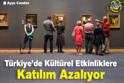 Türkiye’de Kültürel Etkinliklere Katılım Azalıyor