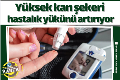 Yüksek kan şekeri hastalık yükünü artırıyor