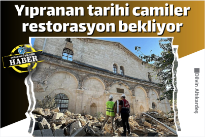 Yıpranan tarihi camiler restorasyon bekliyor