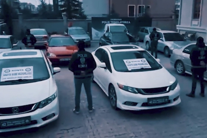 "Change araç" şebekelerine yönelik operasyonlarda 35 şüpheli yakalandı