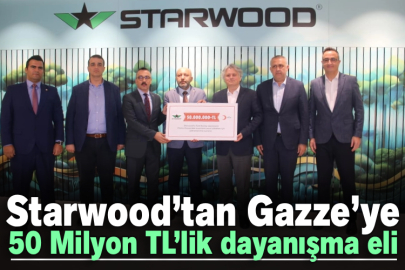 Starwood’tan Gazze’ye 50 Milyon TL’lik Dayanışma Eli