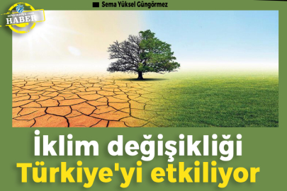 İklim değişikliği Türkiye'yi etkiliyor