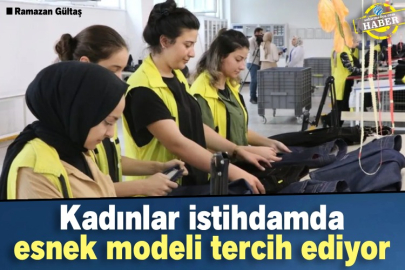 Kadınlar istihdamda esnek modeli tercih ediyor
